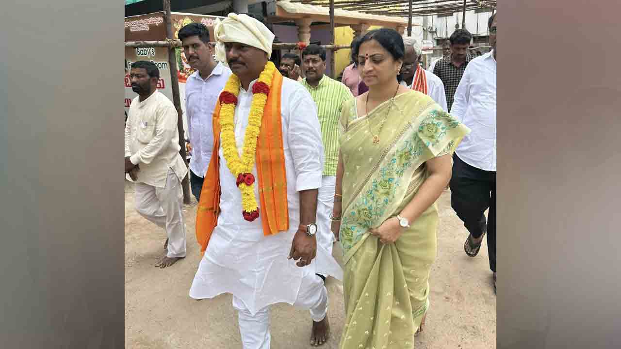  PVN Madhav: అనకాపల్లి నూకాంబిక అమ్మవారిని దర్శించుకున్న పీవీఎన్ మాధవ్