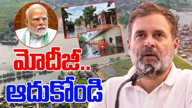 Rahul Gandhi Letter To PM: సంక్షోభం పెద్దది, రిలీఫ్ చిన్నది.. పంజాబ్ వరదలపై మోదీకి రాహుల్ లేఖ