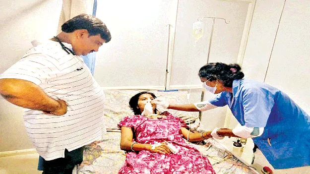 భర్త దూరమవుతున్నాడని...