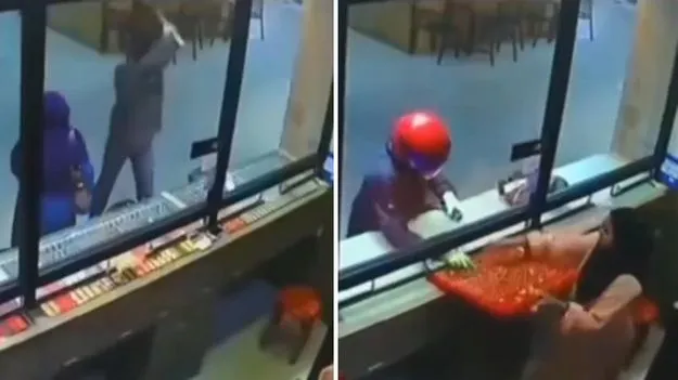 Funny Robbery video: దొంగతనం చేశారా.. చేయనిచ్చారా.. వీడియో చూస్తే ఆశ్చర్యంతో నివ్వెరపోవాల్సిందే..