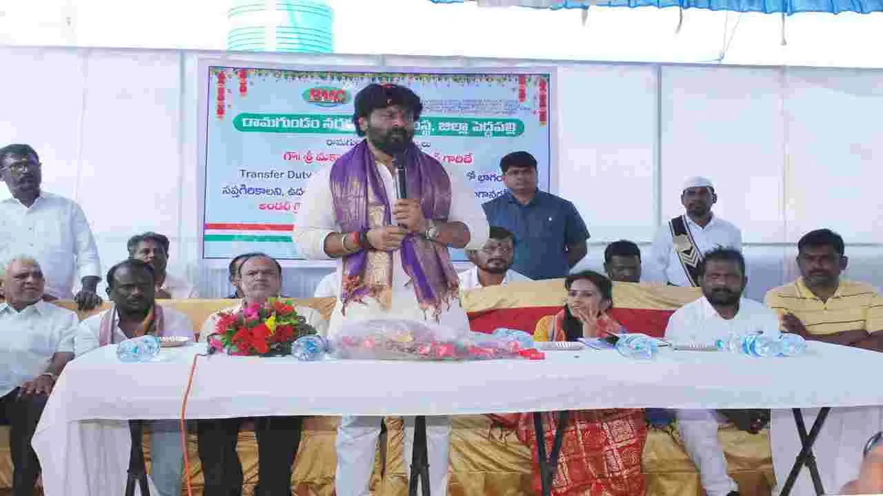 వెయ్యి కోట్లతో రామగుండం అభివృద్ధి