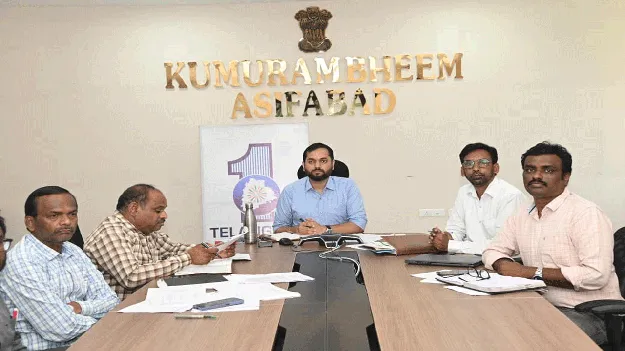 kumaram bheem asifabad- విద్యా వ్యవస్థ బలోపేతమే ధ్యేయం 