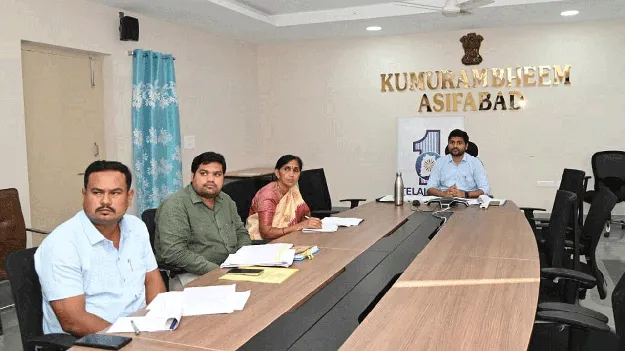 kumaram bheem asifabad- విద్యార్థుల హాజరు శాతం పెరిగేలా చర్యలు 