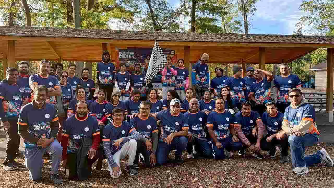 TANA And Grace Foundation: న్యూజెర్సీలో క్యాన్సర్ అవగాహన కోసం తానా –గ్రేస్ ఫౌండేషన్ 5కే రన్