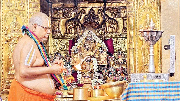 అహోబిలంలో వైభవంగా పవిత్రోత్సవం