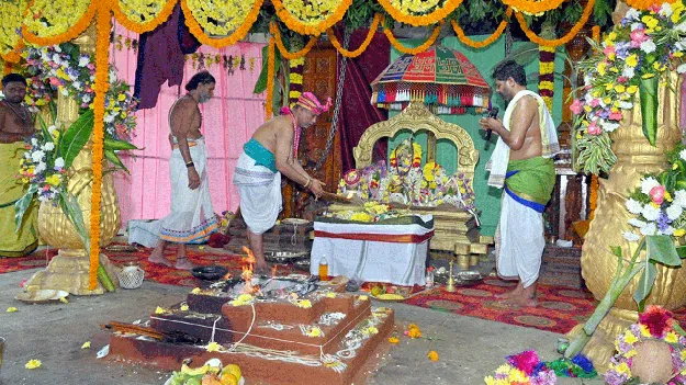 కాణిపాకంలో వైభవంగా విశేష ద్రవ్యాహుతి