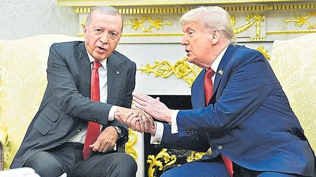 US Turkey Relations: భారత వైరి దేశాలతో ట్రంప్‌ వరుస భేటీలు!