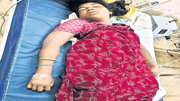 కందిరీగల దాడిలో యువతి మృతి