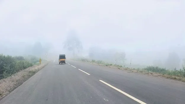 మన్యంలో పెరిగిన చలి