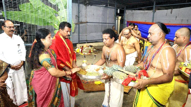 ముగిసిన కల్యాణ వెంకన్న పవిత్రోత్సవాలు