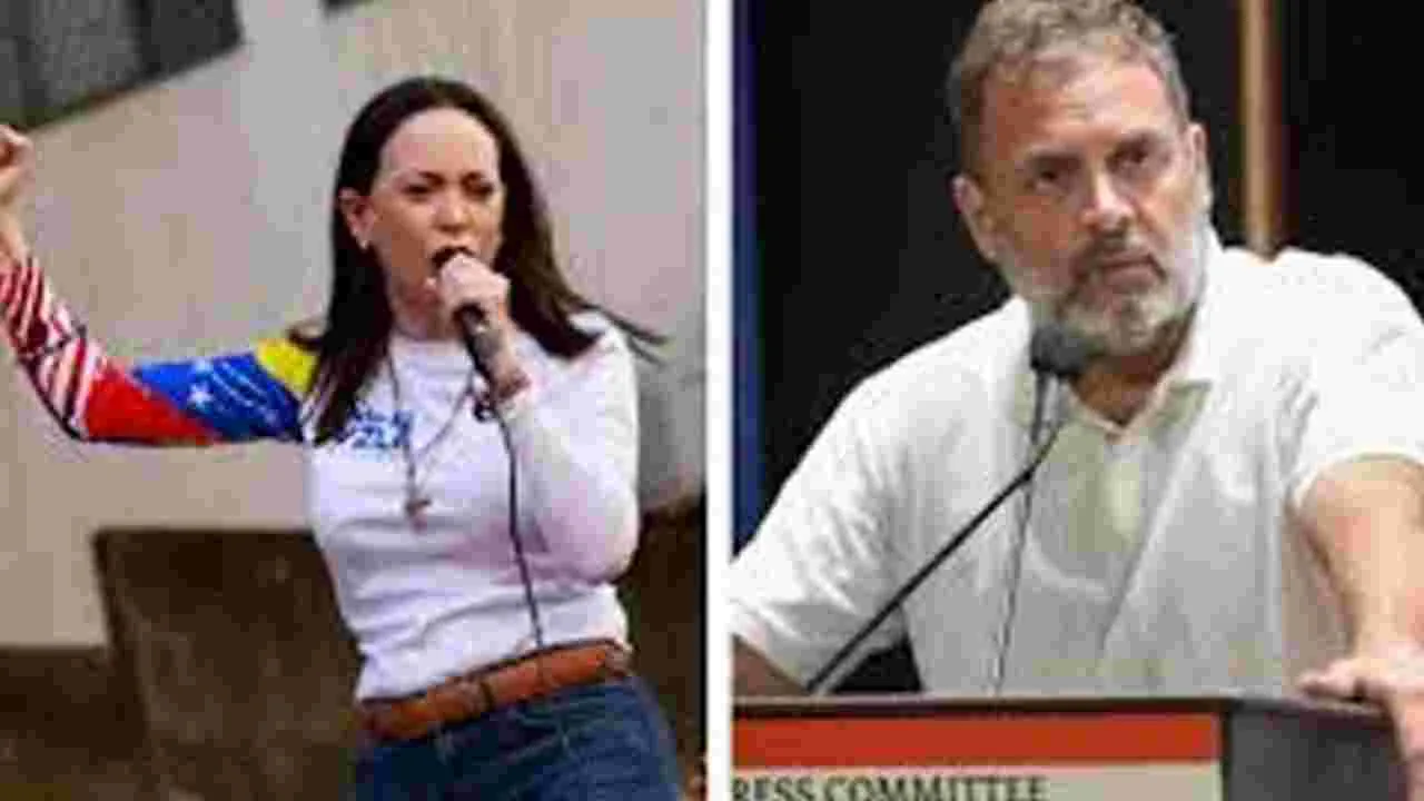 Rahul Gandhi: మచాడో మాదిరే రాహుల్‌ పోరాటం