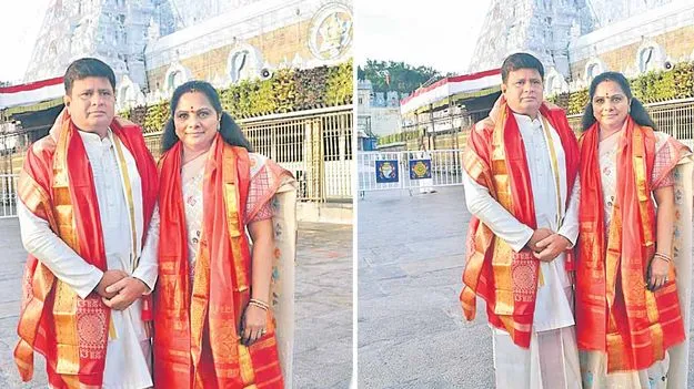 Kavitha visited Tirumala: జాగృతి జనం బాట సక్సెస్‌ కావాలి స్వామీ