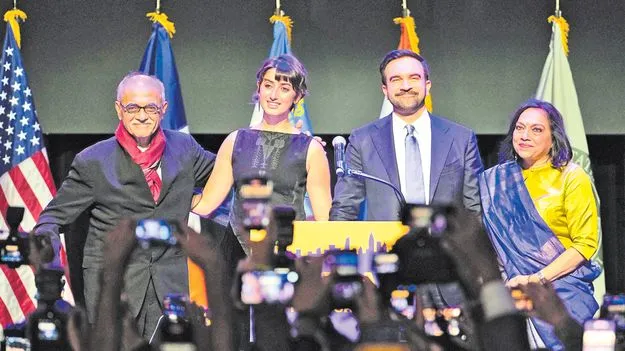 Indian American Leaders : న్యూయార్క్‌ మేయర్‌గా జోహ్రాన్‌ మమ్దానీ