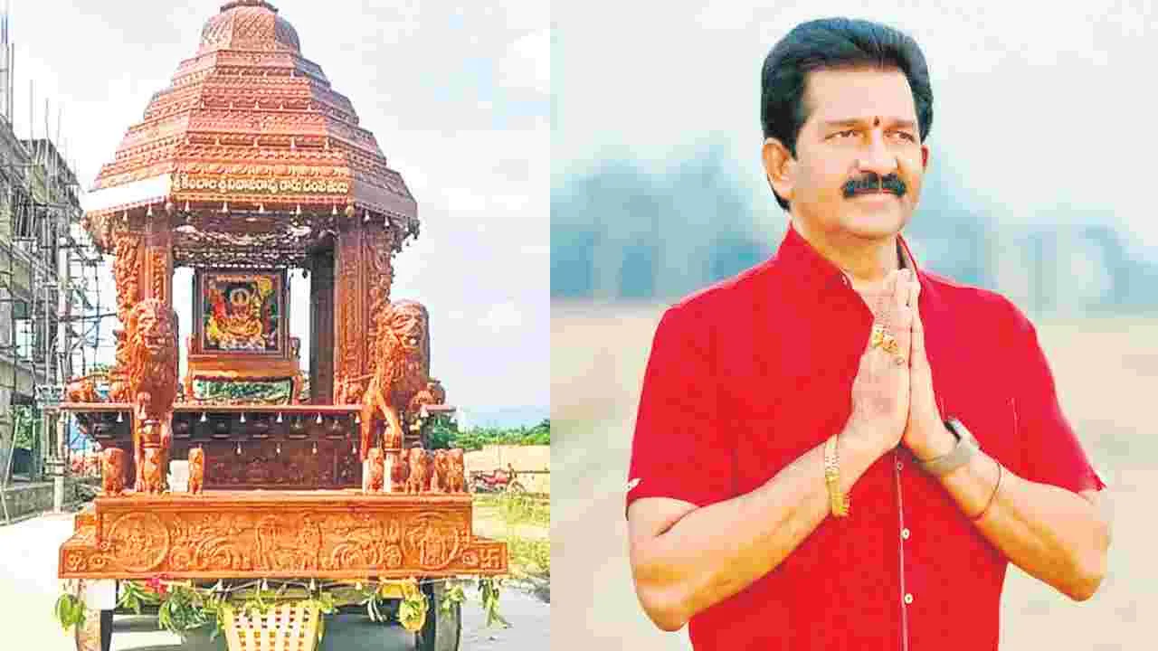 Devichowk Temple: రూ.50 లక్షలతో దుర్గమ్మవారికి రథం