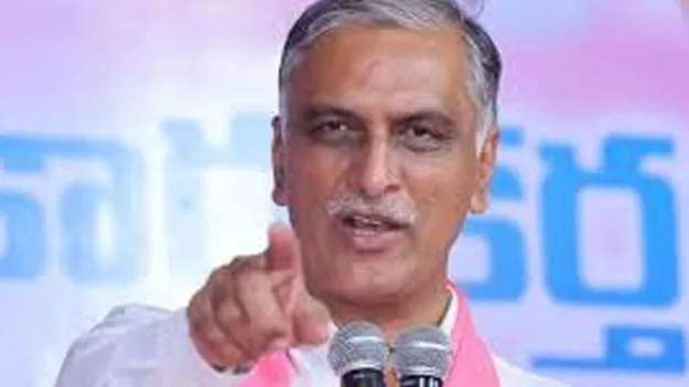 BRS leader Harish Rao: హరీశ్‌..  వర్క్‌ ఫ్రం హోం