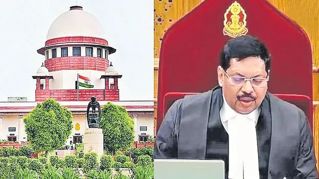 CJI in Supreme Court: సీజేఐపై బూటు విసరబోయిన లాయర్‌!