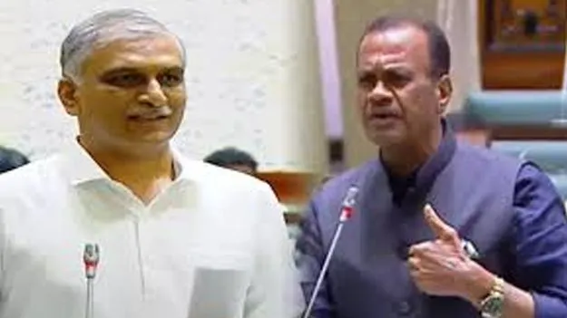 Komatireddy Counters Harish Rao: మిస్టర్‌ హరీశ్‌రావు..  మాది చేతల ప్రభుత్వం