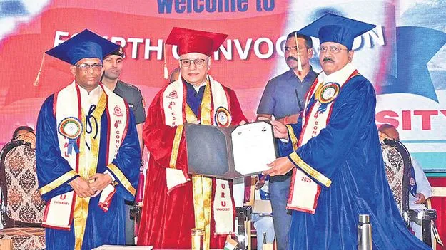 Honorary Doctorate at Palamuru University: ఎంఎస్ఎన్‌ ఫార్మా అధినేత సత్యనారాయణరెడ్డికి డాక్టరేట్‌ ప్రదానం
