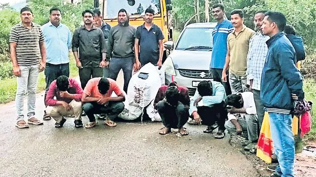 వంద కిలోల గంజాయి పట్టివేత