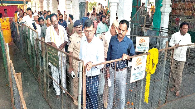  భక్తుల దర్శనానికి పక్కా ఏర్పాట్లు