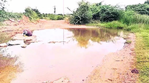 WATER: వాగు దాటాల్సిందే..!