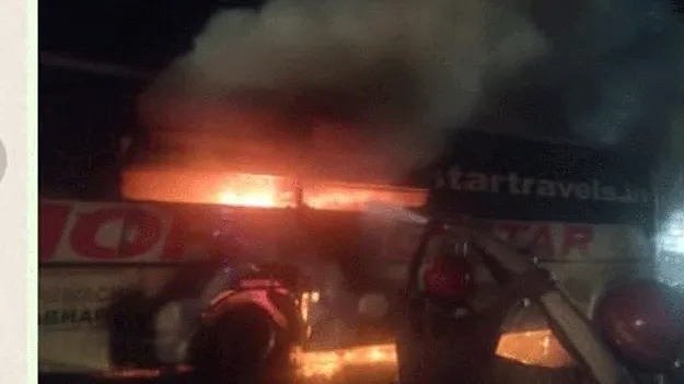 ప్రైవేటు బస్సుల   వేగానికి కళ్లెమేదీ?