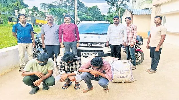 137 కిలోల గంజాయి స్వాధీనం