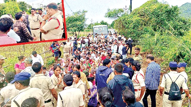 ‘థర్మల్‌’ మహాధర్నా భగ్నం