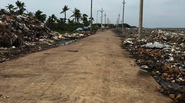 డంపింగ్‌ యార్డ్‌ ఎక్కడ?