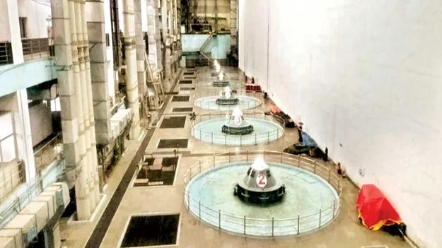 శ్రీశైలం విద్యుత్‌ కేంద్రాల్లో ఉత్పత్తి ముమ్మరం