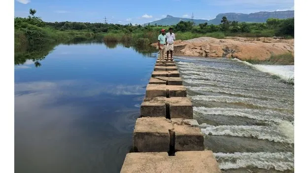 తెగిన 55 చెరువులు 