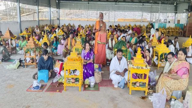     గూడెంలో భక్తుల రద్దీ