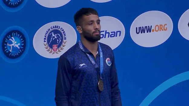 World Wrestling Championships: సుజీత్‌ పసిడిపట్టు