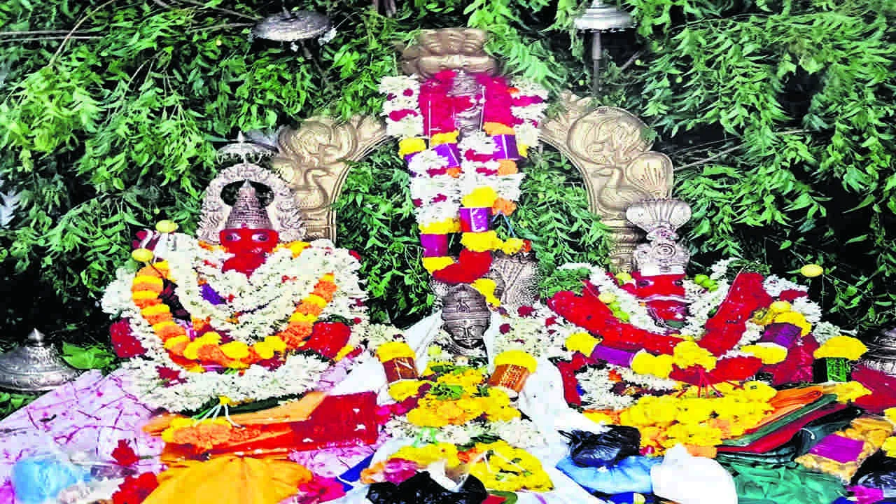 GOD: పెద్దమ్మకు ప్రత్యేక పూజలు