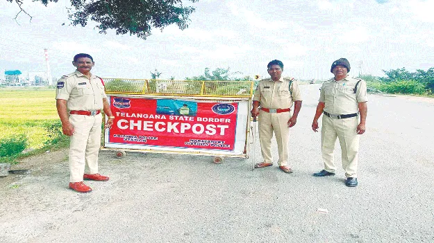 ధాన్యం అక్రమ రవాణాకు కట్టడి