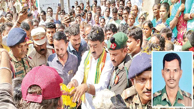 విధుల్లో అస్వస్థతకు గురై ఆర్మీ జవాన్‌ మృతి