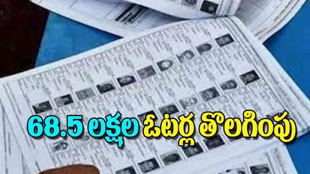 Voter List Update: 68.5 లక్షల ఓటర్ల తొలగింపు