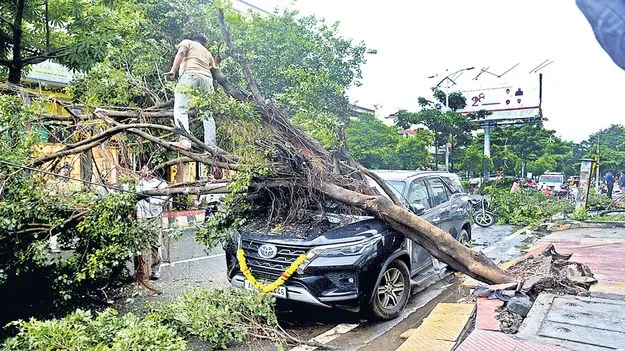 పెనుగాలుల బీభత్సం