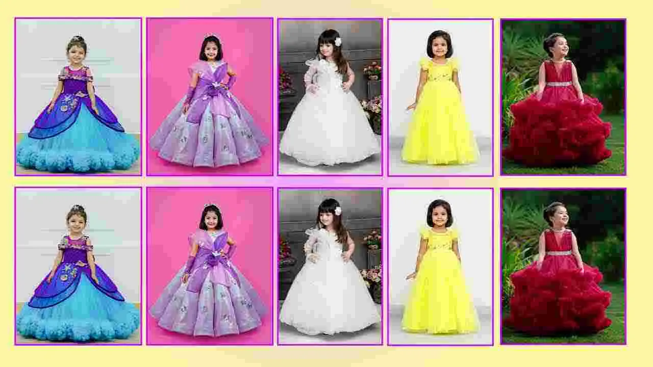 Trendy Princess Gowns: చిట్టిపొట్టి ప్రిన్సెస్‌