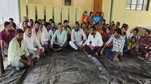 Peddapalli:  మా గ్రామ బూడిద మాకే కావాలి