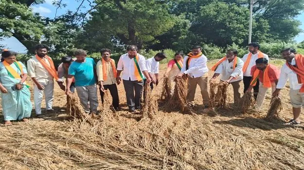 రైతులకు పరిహారం చెల్లించకుంటే కలెక్టరేట్‌ ముట్టడి  