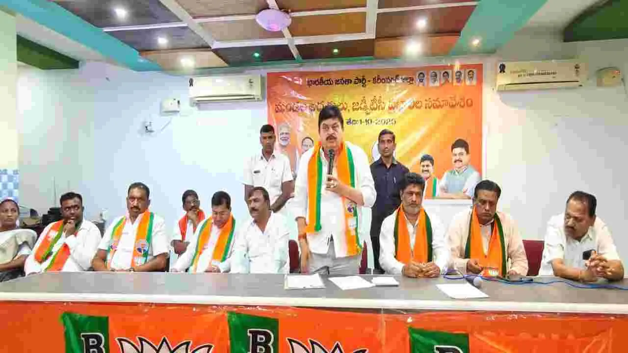 స్థానిక ఎన్నికల్లో అన్ని స్థానాల్లో  బీజేపీ పోటీ