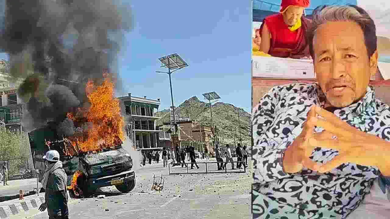 Ladakh on Fire: మండుతున్న మంచు భూమి