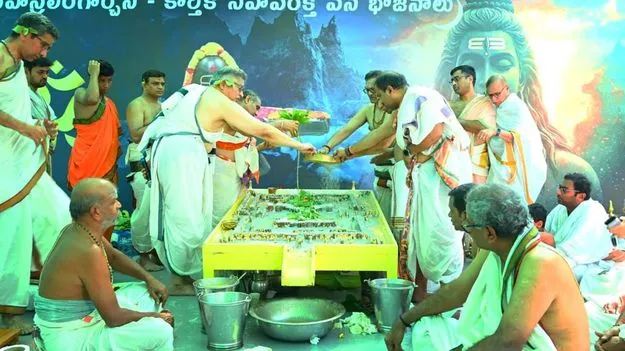 Oman Sahasra Lingarchana:  అరేబియాలో అపురూపం .. ఈ ఆధ్యాత్మిక ఘట్టం