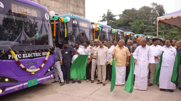 Electric Bus Services Launched: పుదుచ్చేరిలో ఒలెక్ట్రా ఎలక్ట్రిక్‌ బస్సులు