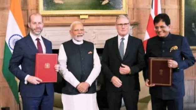 UK India Trade Deal:: బ్రిటన్‌కు ఆపన్నహస్తం