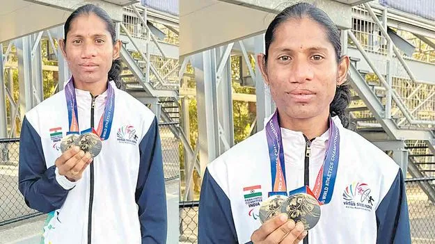 Deepti Sets New World Record Wins: దీప్తి ఖాతాలో రెండో స్వర్ణం