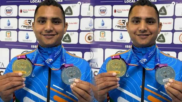 Shooting World Championship: రవిందర్‌ గోల్డెన్‌ షూట్‌