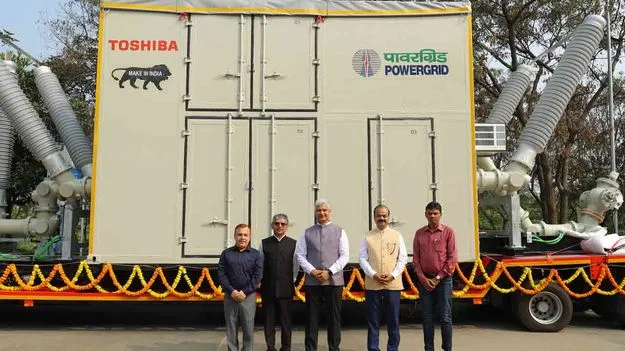 Toshiba Delivers First Made In India: పవర్‌గ్రిడ్‌కు 220 కేవీ ఎం జీఐఎస్‌ తోషిబా