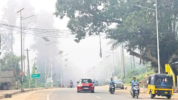 మన్యంపై మంచు తెర